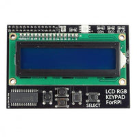 LCD 1602 I2C/IIC Interface RGB LED Screen + Keypad For Raspberry Pi