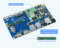 Raspberry Pi Compute Module 4 PoE IO Board