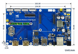 Raspberry Pi Compute Module 4 PoE IO Board