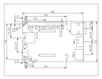 PiTray mini Board for CM4