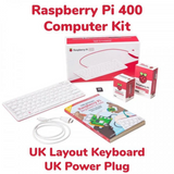 Raspberry Pi 400 Computer Kit-UK Layout and UK Power Plug