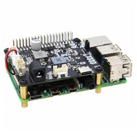 Raspberry Pi U100 UPS HAT - 5VDC 3A Continuous Power