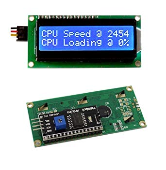 Arduino LCD1602 Module Screen LCD Display with IIC/12C interface