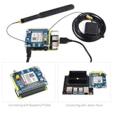 4G / 3G / 2G / GSM / GPRS / GNSS HAT for Raspberry Pi