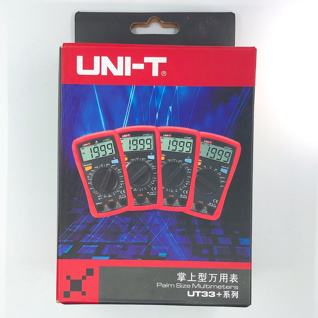 Uni-T Palm Size Digital Multimeter UT33A+