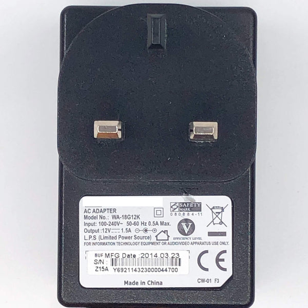 Adaptor - 12V 1.5A