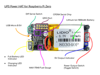 UPS Power HAT for Raspberry Pi Zero