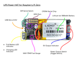 UPS Power HAT for Raspberry Pi Zero