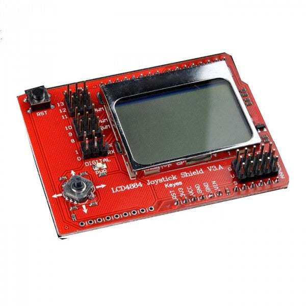 Arduino LCD 4884 Joystick Shield V3