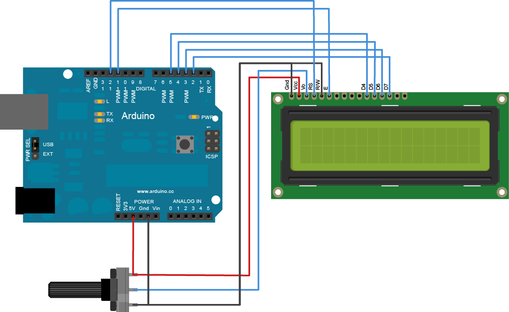 Arduino LCD 1602